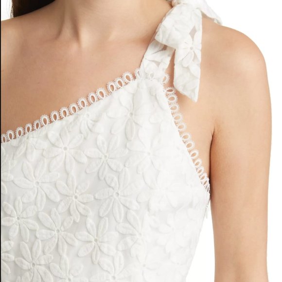 Lost + Wander Madonna Lily Lace One-Shoulder Dress S - Picture 2 of 6